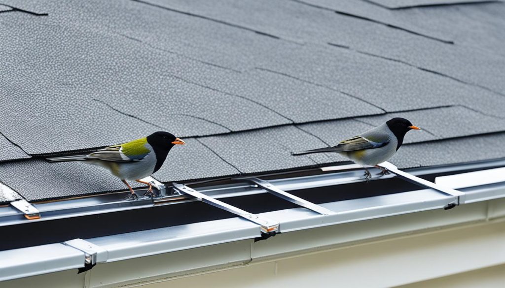 Vogelwering Dakgoot