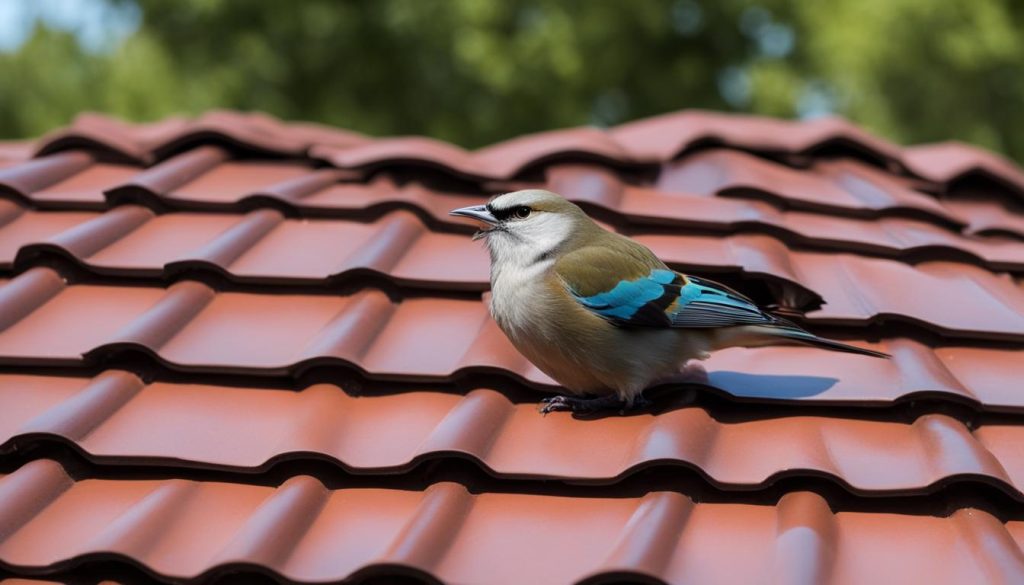 Vogelwering Dakgoot