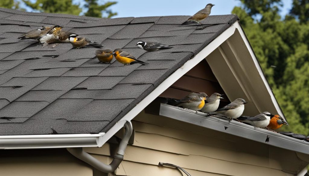Vogelwering Dakgoot