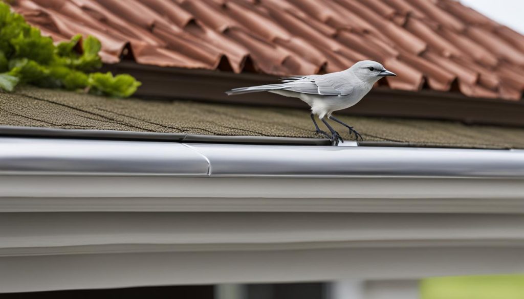 Vogelwering Dakgoot